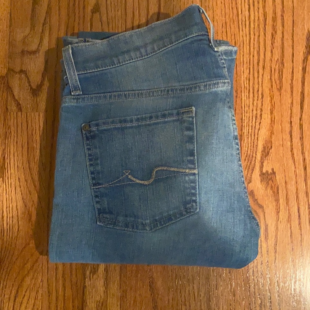 Mens 7 for all mankind jeans bootcut size 30